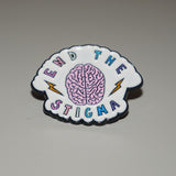End the stigma pin