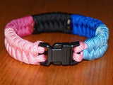 Omnisexual pride bracelet - fishtail