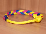 Subtle pansexual pride bracelet