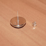 Genderqueer pride stud earrings