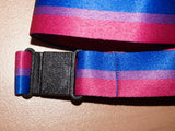 Bisexual pride lanyard