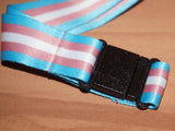 Transgender pride lanyard