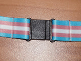 Transgender pride lanyard