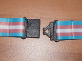 Transgender pride lanyard