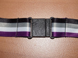 Asexual pride lanyard