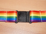 Rainbow pride lanyard
