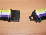 Nonbinary pride lanyard