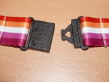 Lesbian pride lanyard