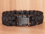 Subtle genderqueer pride bracelet - solomon, black