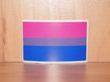 Bisexual pride flag sticker