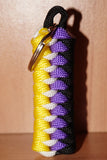 Nonbinary pride keychain - snakeknot