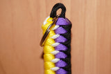 Nonbinary pride keychain - snakeknot