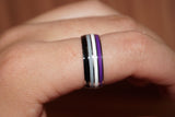 Asexual pride ring