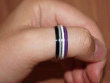 Asexual pride ring
