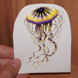 Nonbinary pride jellyfish - Vernen Ink