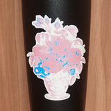 Transgender pride flowers - Vernen Ink