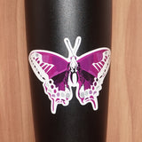 Asexual pride butterfly - Vernen Ink