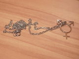 Trans pride necklace