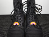Lesbian pride shoe charms