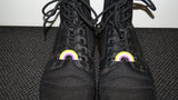 Nonbinary pride shoe charms