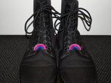 Bisexual pride shoe charms