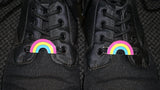 Pansexual pride shoe charms
