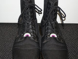 Asexual pride shoe charms
