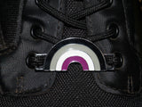 Asexual pride shoe charms