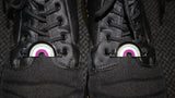 Asexual pride shoe charms