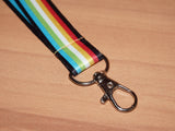Queer pride lanyard