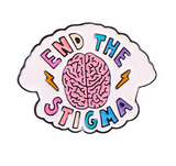 End the stigma pin