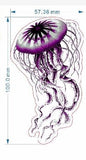 Asexual pride jellyfish - Vernen Ink