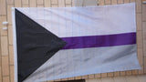 Demisexual pride flag 3' X 5'