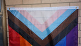 Progress pride flag 3' X 5'