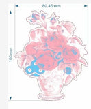Transgender pride flowers - Vernen Ink
