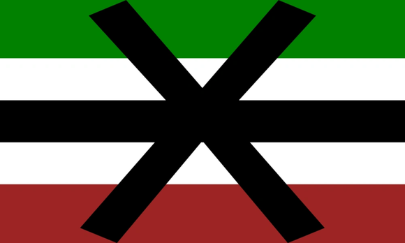 Apothiromantic pride flag 3' X 5'