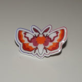 Lesbian pride butterfly pin