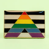 LGBTQIA+ Ally enamel pin