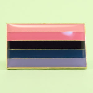 Omnisexual pride small enamel pin