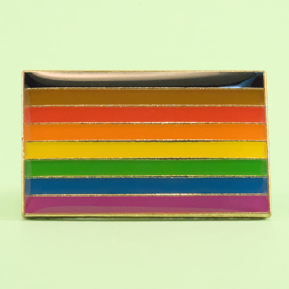 POC Rainbow pride small enamel pin