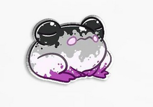 Ace frog pin