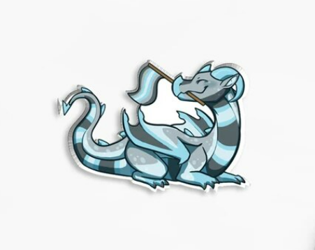 Demiman dragon pin