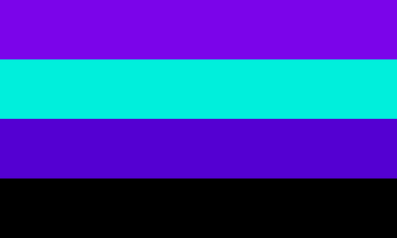 Alexigender pride flag 3' X 5'