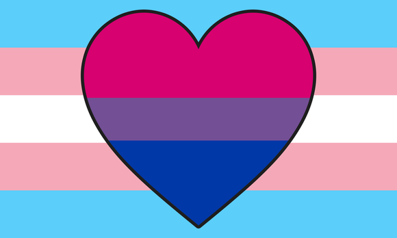 Bisexual Transgender pride flag 3' X 5'