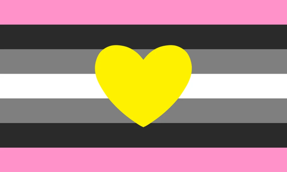 Queerplatonic v1 pride flag 3' X 5'