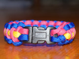 Pansexual pride bracelet - solomon design