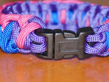 Bi pride bracelet - wedge design