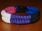 Genderfluid pride bracelet - fishtail