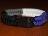 Asexual pride bracelet - fishtail