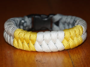 Demigender pride bracelet - fishtail design